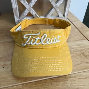 Titleist Yellow Visor Hat